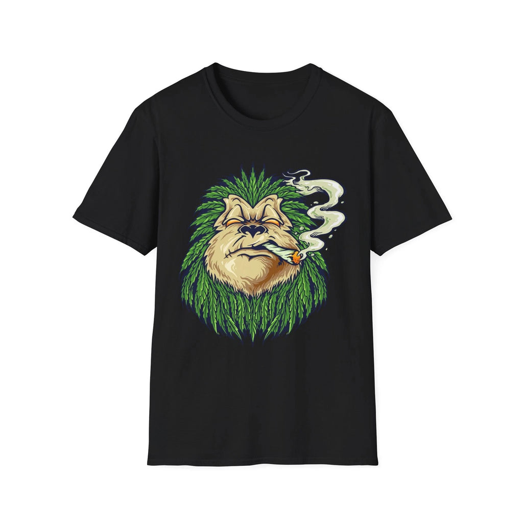 Chill Vibes Unisex Softstyle T-Shirt - Cool Lion Design, Casual Wear