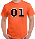 Dukes of Hazard T-Shirt Mens Funny General Lee Car 01 TV Sow Program Unisex