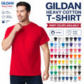 Gildan Mens Plain T Shirts Solid Cotton Short Sleeve Blank Tee Top Shirts G500
