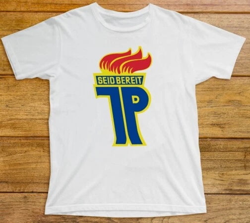 Thalmann Young Pioneer Organisation T Shirt 812 East Germany Scouts Soviet USSR