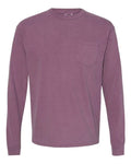 Comfort Colors 4410 Unisex Garment-Dyed Heavyweight Long Sleeve Pocket T-Shirt