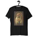 Santa Muerte World T-Shirt – Gothic Mexican Spiritual Graphic Tee