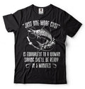 Funny Fishing Cast T-shirt Humor Tee Shirt Father's Day Birthday Gift for Dad