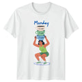 Monday 1 Cups 2 Cups 3 Cups T-Shirt Coffee Lover Gift For Him And Her