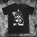 Baphomet Shirt - Pentagram Occult Leviathan Cross Skull Goat of Mendes Satanic