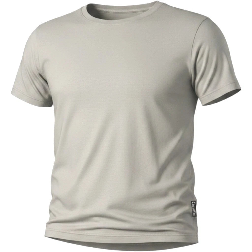 Comfrt Mens XL Mauve Taupe Short Sleeve T-Shirt Minimalist Streetwear Tee