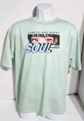 Shein Men's Simple And Happy Soul Progress Anime Short Sleeve Size Large