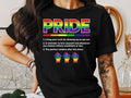 Pride T-Shirt – LGBTQ+ Rainbow Graphic Tee for Pride Month & Everyday Equality