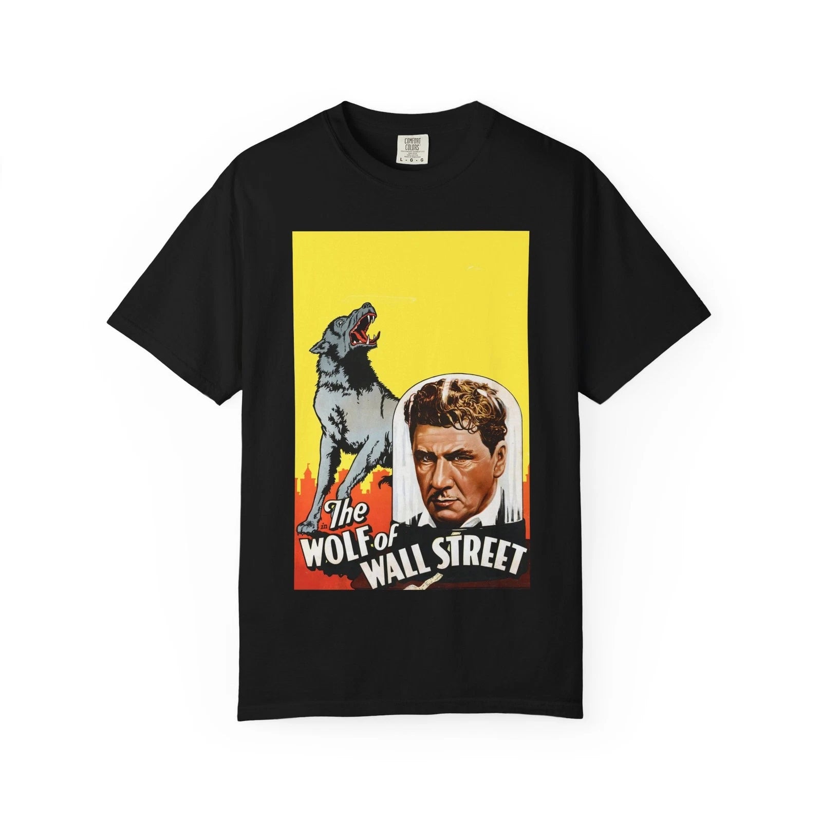 Vintage Movie T-Shirt, Retro Style, The Wolf of Wall Street (1929), Unisex Tee
