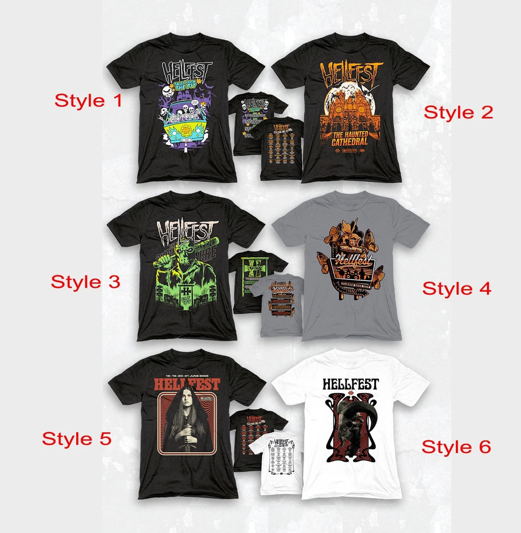 Hellfest 2026 Clisson France On June 18 To June 21 T-Shirt
