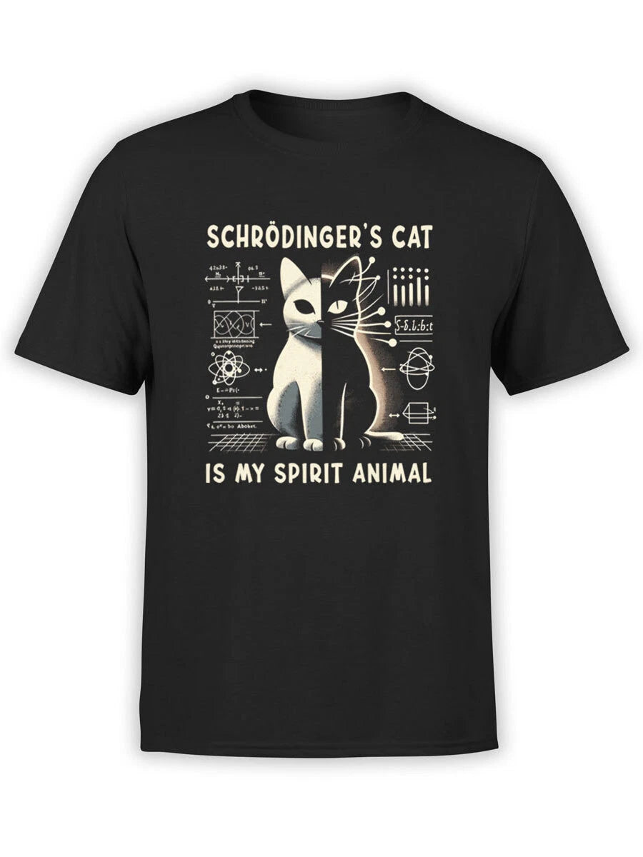 FANTUCCI Science T-Shirt Collection | Schrodingers Cat T-Shirt | Unisex
