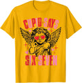 Funny Cupid Says Six Seven Valentine 67 Meme Cool Unisex T-Shirt