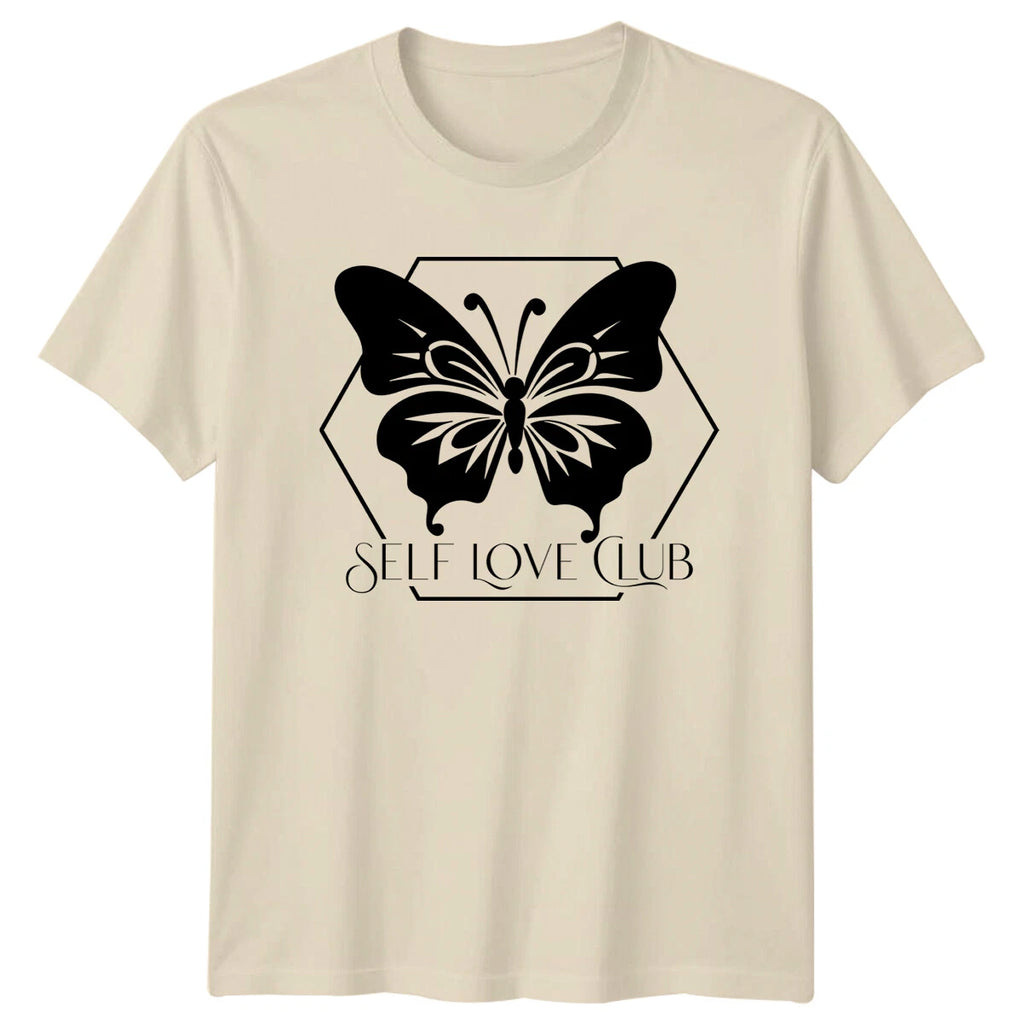 Self Love Club Butterfly Boho Nature Graphic T-Shirt