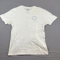 Volcom T Shirt Mens XL White Cotton Logo Print Quick Dry Crew Neck Short Sleeve