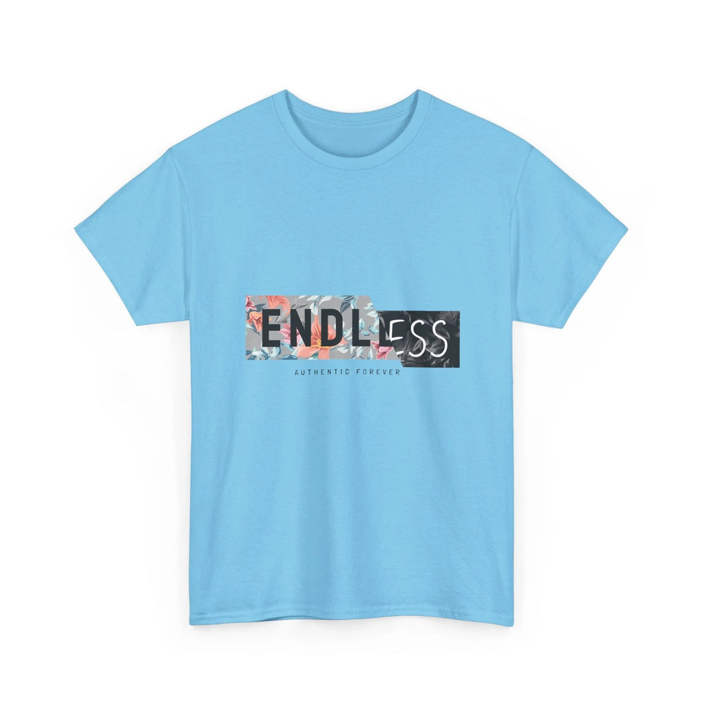 Endless Floral Block T-Shirt | Cool Vibe Cotton T-Shirt Gift Idea, Unisex Shirt