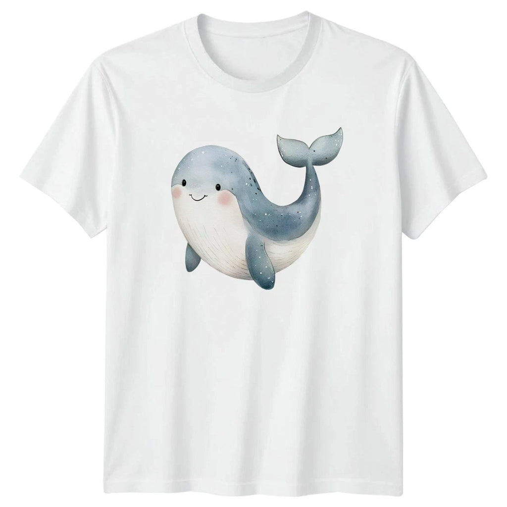 Cute Whale T-Shirt Ocean Life Wildlife 2026 Birthday Gift For Him And Her