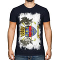 Saint Barthelemy Grunge Flag Men T-Shirt Saint Barthelemy T-Shirt Gift
