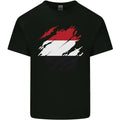 Torn Yemen Flag Yemeni Day Football Mens Light Cotton T-Shirt
