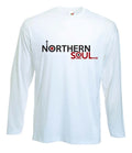 NORTHERN SOUL LOGO LONG SLEEVE T-SHIRT - Keep The Faith Wigan Casino Motown