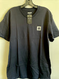 New Stance Designer Mens Graphic Street Style Art Tee Shirt Navy Blue Size M
