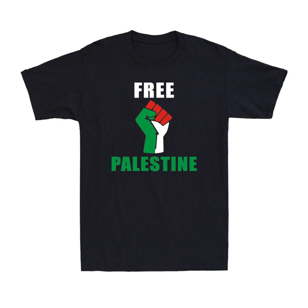 Free Palestine Shirt I Stand with Palestine | Palestine Israel War Men's T-Shirt