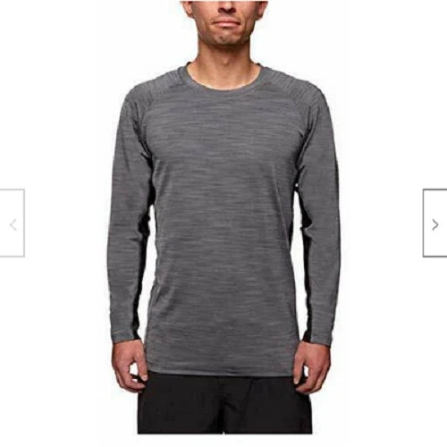 HANG TEN MEN'S LONG SLEEVE SUN T-SHIRT (SMOKED PEARL GRAY X-LARGE) NWT