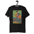 Skeleton Punk Girl T-Shirt – Chicano Boombox Street Art Graphic Tee