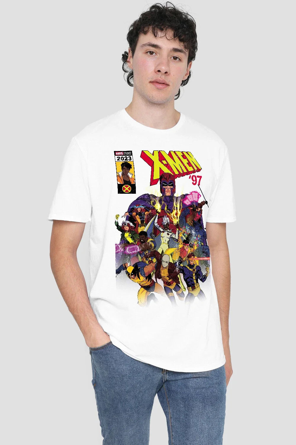 Xmen Front Cover Team - Mens T-Shirt S-2XL