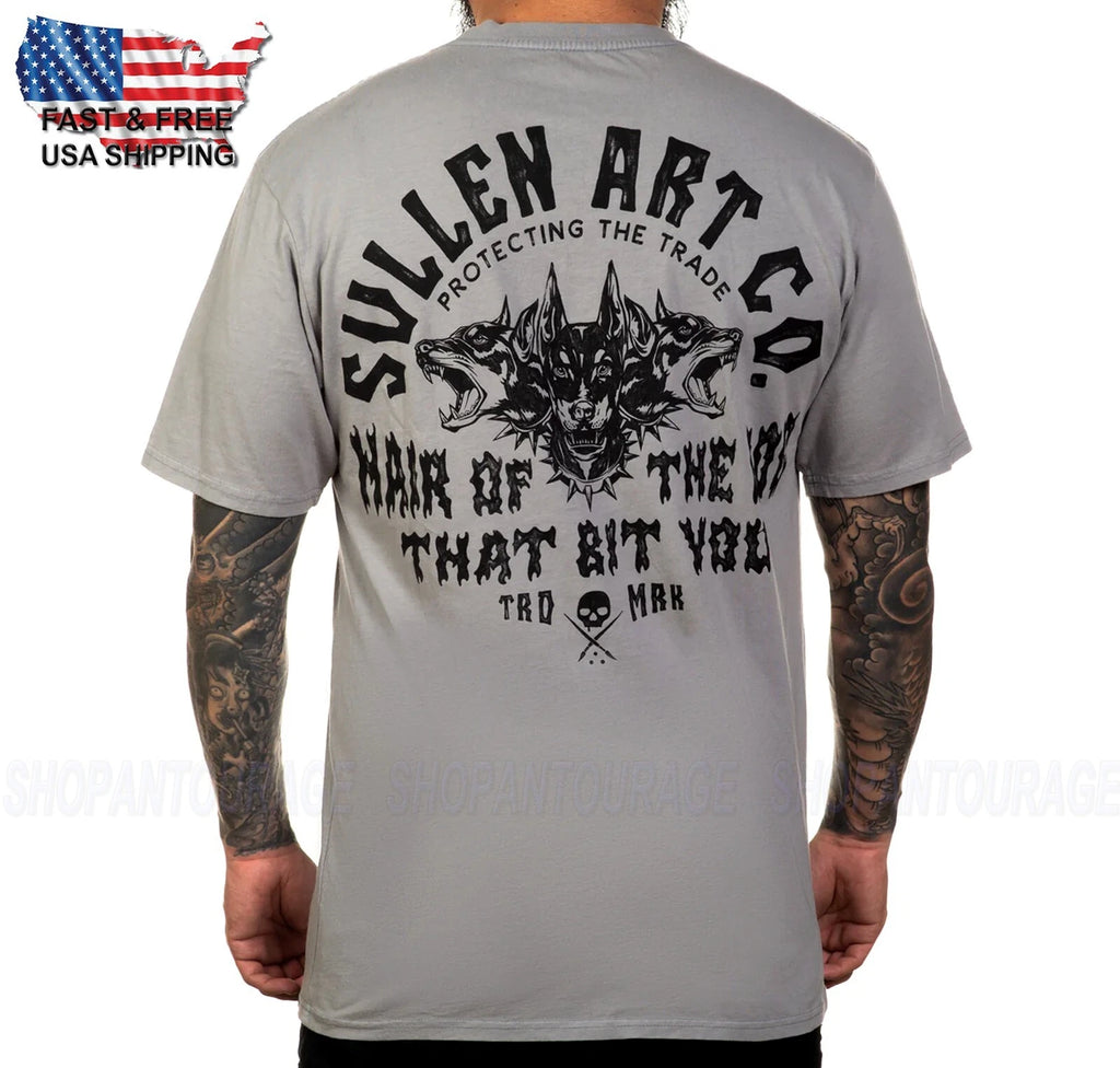 Sullen Art Collective Hair Of Dog T-Shirt Premium Manica Corta SCM5781