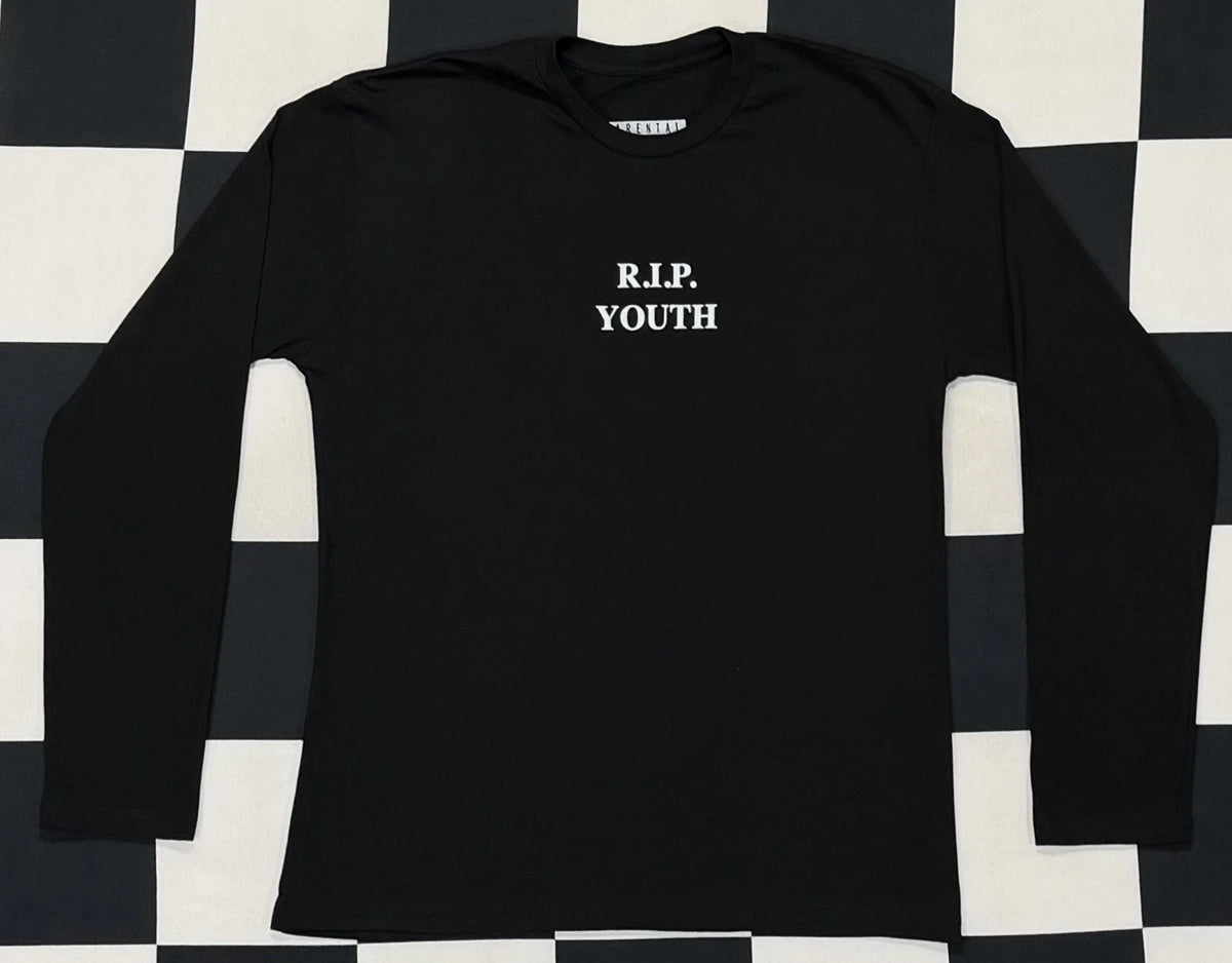 New Official Merchandise Neighbourhood R.I.P. Youth Long Sleeve T Shirt Mens (L)