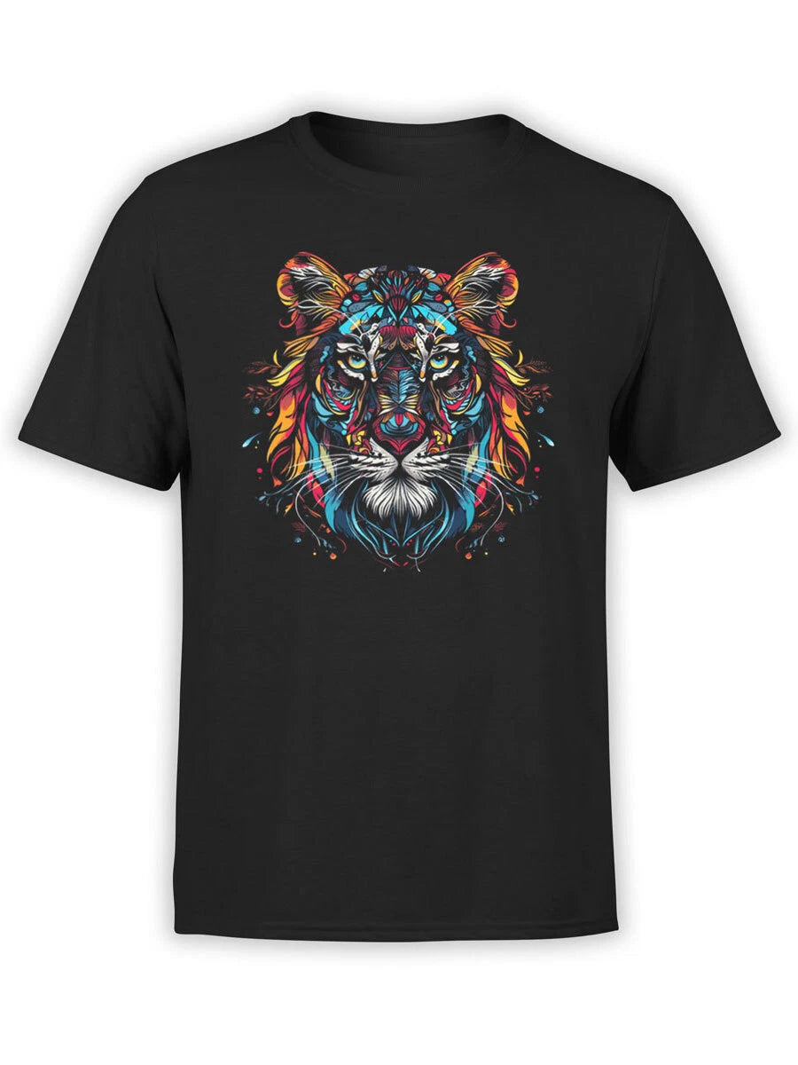 FANTUCCI Cats T-Shirt Collection | Tribal Spirit Tiger T-Shirt | Unisex