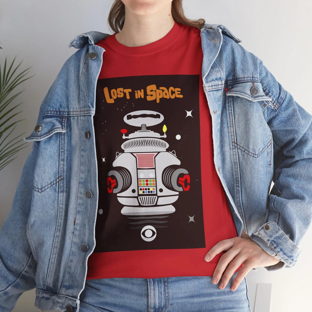 Lost in Space Robot Art (1965-68) T-Shirt Irwin Allen Science Fiction Jupiter 2