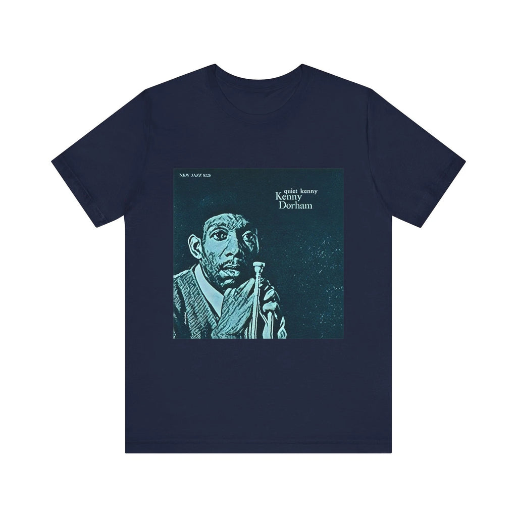 Quiet Kenny Dorham Jazz Art Short Sleeve Tee Shirt Graphic Crewneck Unisex Gift