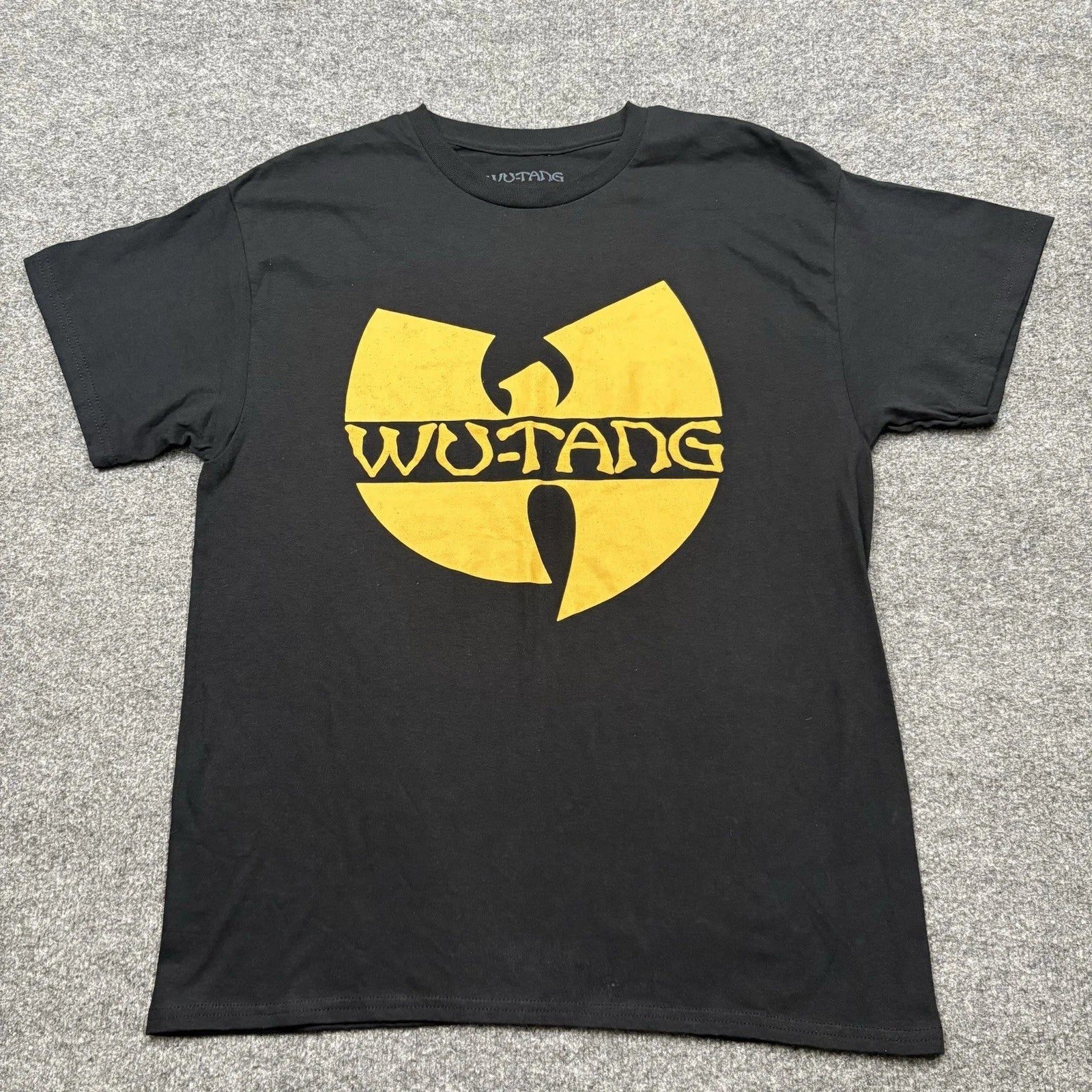 Wu Tang T Shirt Mens Large Black Vintage Style Hip Hop Rap Tee Street Music Tour