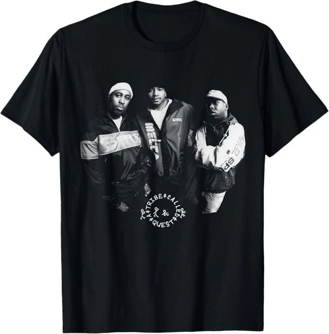 A Tribe Called Quest Black White Photo Hip Hop T-Shirt Unisex - H376