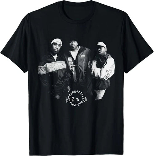 A Tribe Called Quest Black White Photo Hip Hop T-Shirt Unisex - H376