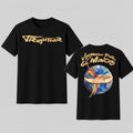 Travis Scott Utopia Tour El Mundo Graphic T-Shirt Black Rap Tee Unisex