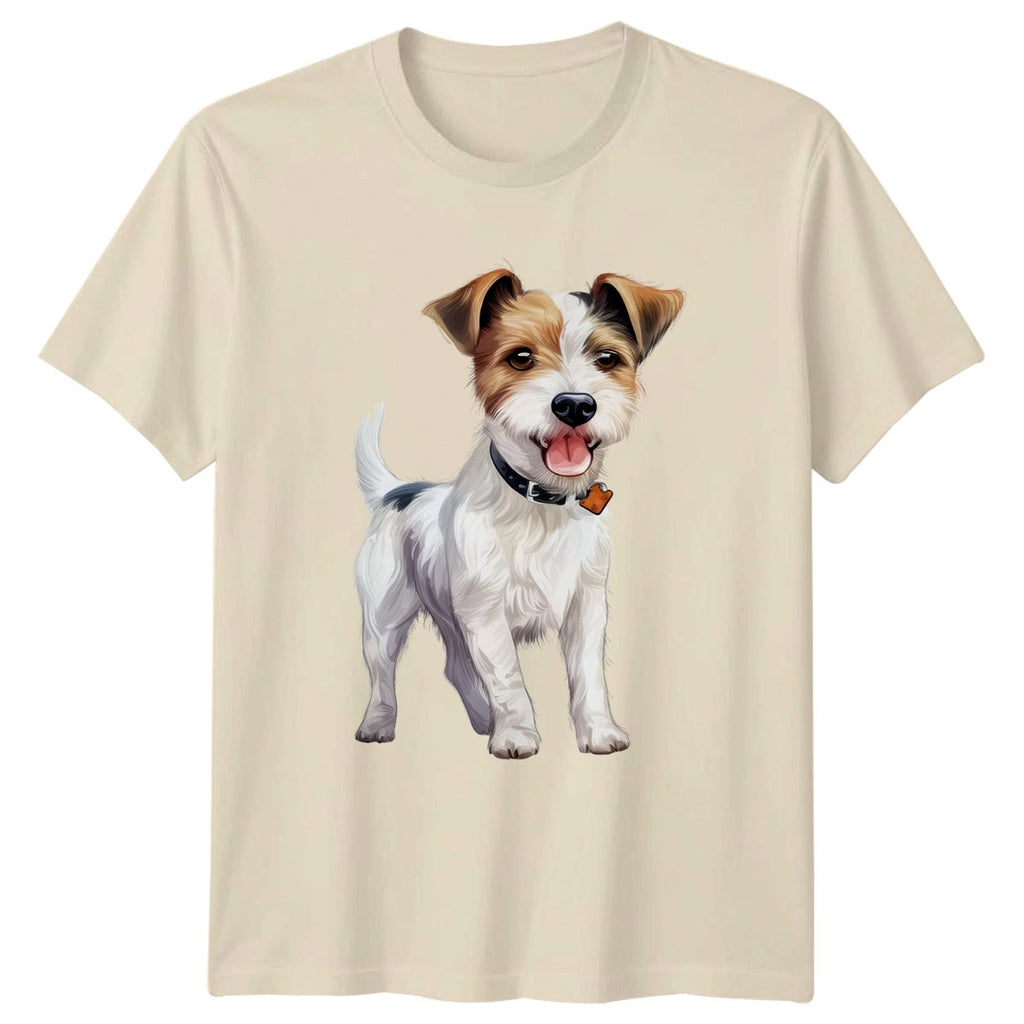 Jack Russell Terrier Dog Animals Dogs Mens TShirt Womens Tee Graphic Unisex Top