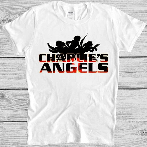 Charlie's Angels T Shirt 70s TV Show Series Cult Cool Gift Tee M264