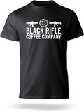 Black Rifle Coffee Company Logo Funny T shirt Made in USA Size S-5XL