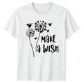 Make A Wish T-Shirt Nature Motivation Inspirational Birthday Gift For Him Her