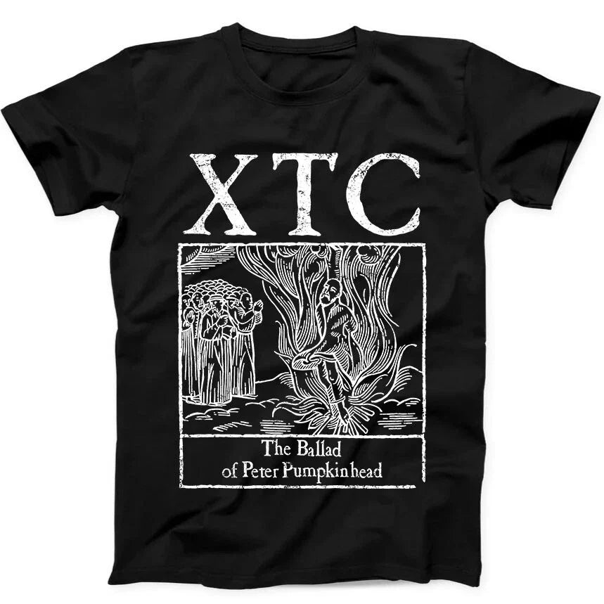 XTC The Ballad of Peter Pumpkinhead Music Gift Tee  T Shirt 381