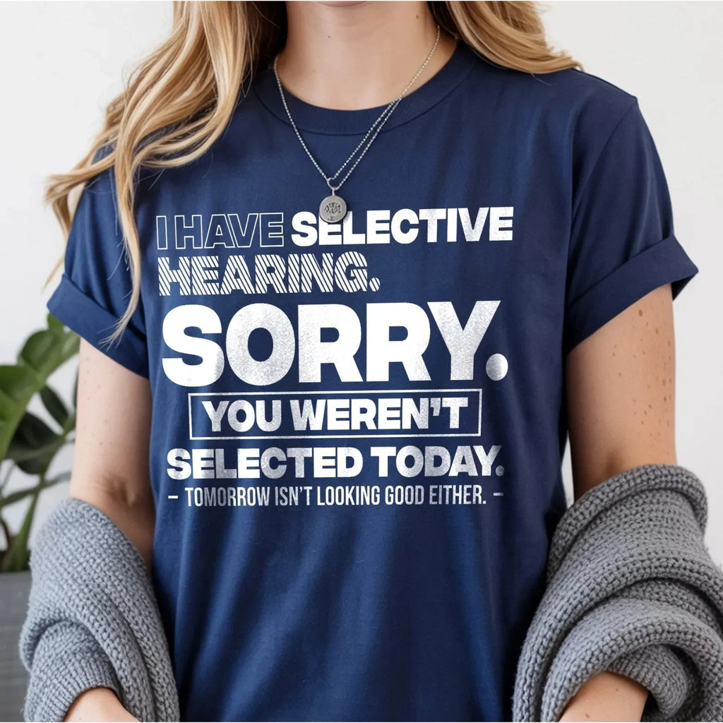 T-shirt with a cute "Picky Person" print, perfect for dad or as a birthday gift.