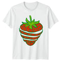 Strawberry T-Shirt Fruit Illustration Gift For Him And Her