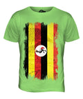 UGANDA GRUNGE FLAG MENS T SHIRT TEE SHIRT XS S M L XL 2XL 3XL 4XL 5XL