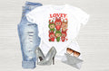 Lovey T Shirt Chibi Graphic Tee Cute Women’s Kawaii Shirt Size S –4XL FREE SHIP