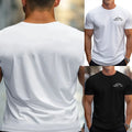 Brand New Item Large-sized Tee Breathable Top Fashionable Style Polyester Fabric