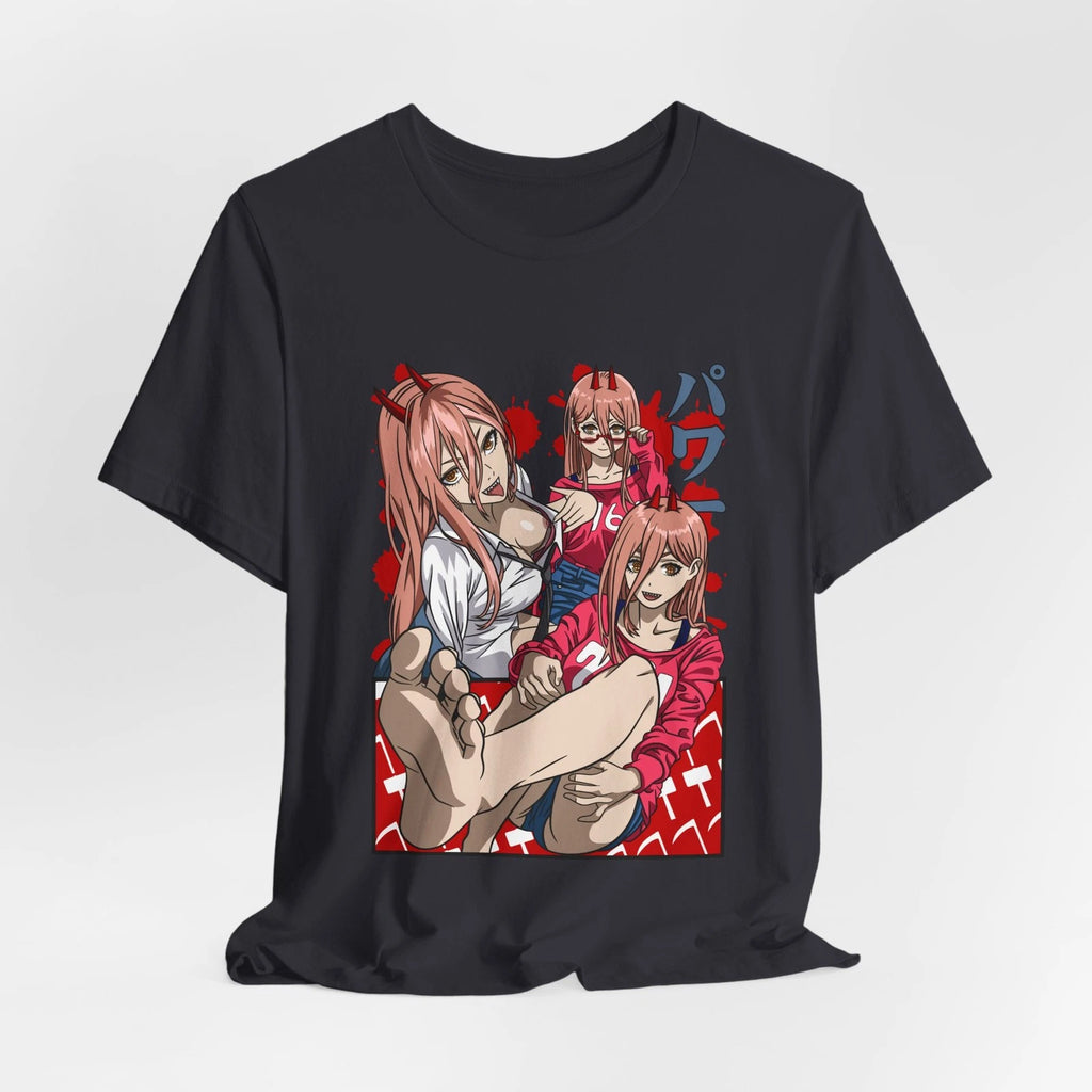 Custom Power Anime Waifu T-Shirt | Manga Character Art Tee
