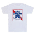 Pure White Trash Funny Redneck Humor Quote Gift Retro Men's Short Sleeve T-Shirt