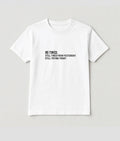 RE-TIRED Funny Quote T-Shirt | Minimalist Text Tee | Unisex Cotton Shirt